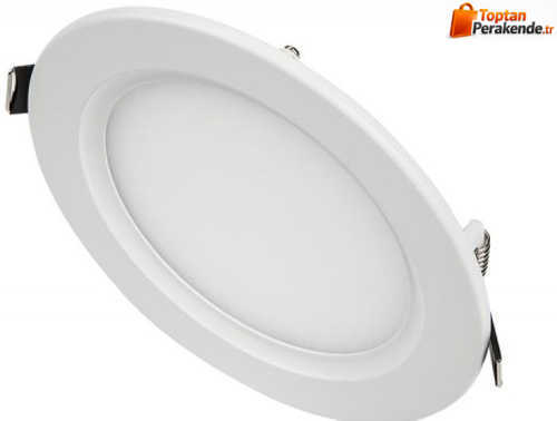 Cata 15w Panel Led Armatür Beyaz (Yuvarlak) (Beyaz) Ct-5196